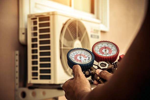 Professional Hvac Installation technician working in Central City, KY